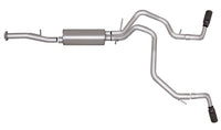 Thumbnail for Gibson 15-20 Chevy Suburban 5.3L 2.25in Cat-Back Dual Extreme Exhaust System Stainless - Black Elite