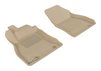 Thumbnail for 3D MAXpider 2011-2018 Nissan Juke Kagu 1st Row Floormat - Tan