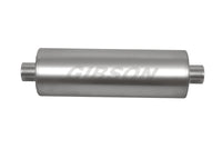 Thumbnail for Gibson SFT Superflow Center/Center Round Muffler - 8x24in/2.5in Inlet/3in Outlet - Stainless