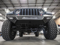 Thumbnail for Road Armor 18-20 Jeep Wrangler JL SPARTAN Bolt-On Front Bumper Skid Plate Guard - Tex Blk