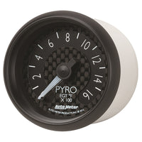Thumbnail for Autometer GT Series 52mm Full Sweep Electronic 0-1600 Deg F EGT/Pyrometer Gauge