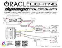 Thumbnail for Oracle Ford F250/350 11-16 Dynamic Halo Kit - Square Ring Design - ColorSHIFT - Dynamic SEE WARRANTY