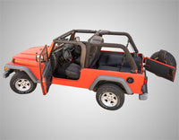 Thumbnail for BedRug 03-06 Jeep LJ Unlimited Rear 4pc BedTred Cargo Kit (Incl Tailgate & Tub Liner)