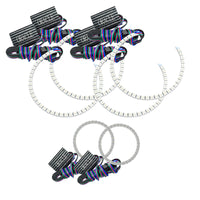 Thumbnail for Oracle Jeep Grand Cherokee 11-13 Triple Halo Kit - ColorSHIFT w/o Controller SEE WARRANTY