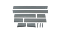 Thumbnail for Putco 07-13 GMC Sierra Extended Cab 5.5ft Box - 6in Wide - 12pcs Black Platinum Rocker Panels