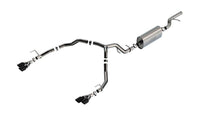 Thumbnail for Borla 21-22 Chevrolet Tahoe 5.3L V8 2/4WD 4DR 3in/2.75in Touring Cat-Back Exhaust -Black Chrome Tips
