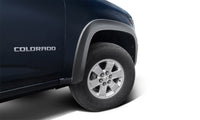 Thumbnail for Bushwacker 15-19 Chevy Colorado (Excl. ZR2) OE Style Fender Flares 2pc Front - Black