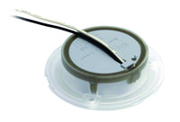 Thumbnail for Hella 0500 Series Slim Line White 12V DC Round Soft LED Courtesy Light w/ White Plastic Rim