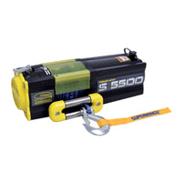 Thumbnail for Superwinch 5500 LBS 12V DC 1/4in x 60ft Synthetic Rope S5500 Winch