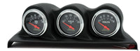 Thumbnail for Autometer 07-10 Jeep Wrangler JK Oil PSI/Axle Temp/Volt 3 Piece Gauge Kit