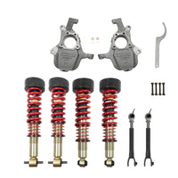 Thumbnail for Belltech 21+ GM SUV SWB ONLY Front and Rear Height Adjustable Coilover Kit