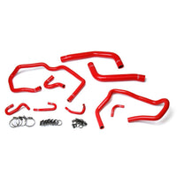 Thumbnail for HPS Reinforced Red Silicone Radiator + Heater Hose Kit Coolant for Toyota 10-14 FJ Cruiser 4.0L V6