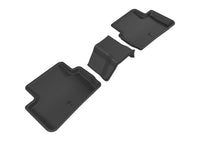 Thumbnail for 3D MAXpider 2017-2019 Infiniti QX30 Kagu 2nd Row Floormats - Black