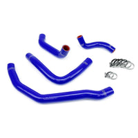 Thumbnail for HPS Blue Reinforced Silicone Radiator Coolant Hose Kit (4pc set) for rear engine for Toyota 90-99 MR2 3SGTE Turbo
