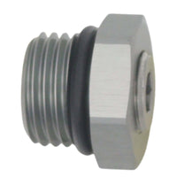 Thumbnail for DeatschWerks 6AN ORB Male Plug Fitting with 1/8in NPT Gauge Port - Anodized DW Titanium