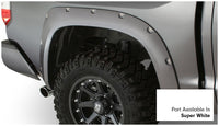 Thumbnail for Bushwacker 16-18 Toyota Tundra Fleetside Pocket Style Flares 4pc 66.7/78.7/97.6in Bed - Super White