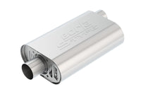 Thumbnail for Borla CrateMuffler SBC Hot 350/383 2.5 inch Offset/Center 14in x 4.35in x 9in Oval Muffler