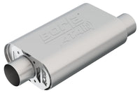 Thumbnail for Borla CrateMuffler SBC Hot 350/383 3 inch Offset/Center 14in x 4.35in x 9in Oval Muffler