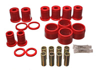 Thumbnail for Energy Suspension Rear Cntrl Arm W/Thrust Washrs - Red
