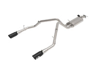 Thumbnail for aFe Gemini XV 3in 304 SS Cat-Back Exhaust 19-21 Ram 1500 V8 5.7L Hemi w/ Black Tips