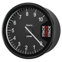 Thumbnail for Autometer Stack Clubman Tachometer 80mm 0-10K RPM - Black