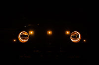 Thumbnail for DV8 Offroad 2018+ Jeep JL Grill Amber Marker Lights