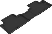 Thumbnail for 3D MAXpider 2020 Kia Telluride Kagu 2nd Row Floormats - Black