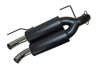Thumbnail for Gibson 11-13 Polaris Ranger RZR XP 900 Base Dual Exhaust - Black Ceramic