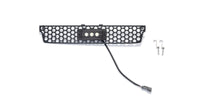 Thumbnail for Putco 15-19 GMC Sierra HD SS Black Punch Bumper Grille Insert w/Flush 6in Luminix Lightbar