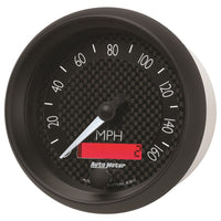 Thumbnail for Autometer GT Series 3-3/8in In Dash 0-160 MPH Electronic Programmable Speedometer