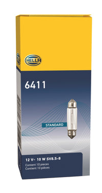 Thumbnail for Hella Universal Clear 12V 10W 10x41mm T3.25 Bulb