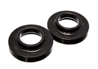 Thumbnail for Energy Suspension 97-06 Jeep Wrangler TJ Black Front Spring Pad Set