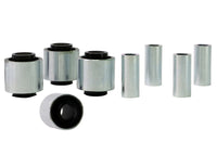 Thumbnail for Whiteline Plus 9/89-8/09 Subaru Legacy Rear Control Arm Lower Front Inner & Outer Bushing Kit