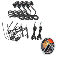 Thumbnail for Oracle Jeep Wrangler JL/Gladiator JT RGB+W Headlight DRL Upgrade Kit - ColorSHIFT SEE WARRANTY
