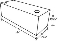 Thumbnail for Tradesman Steel Rectangular Liquid Storage Tank - White