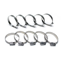 Thumbnail for HPS Stainless Steel Embossed Hose Clamps Size 20 10pc Pack 1-1/4