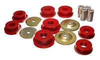 Thumbnail for Energy Suspension Dodge 08-10 Challenger/ 07-10 Charger/05-08 Magnum RWD Red Rear Subframe Bushings