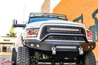 Thumbnail for Road Armor 10-18 Ram 2500 Stealth Front Bumper w/Pre-Runner Guard - Tex Blk