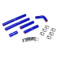 Thumbnail for HPS Blue Reinforced Silicone Rear Heater Hose Kit 1FZ-FE for Lexus 96-97 LX450 FJ80 4.5L I6 equipped with rear heater