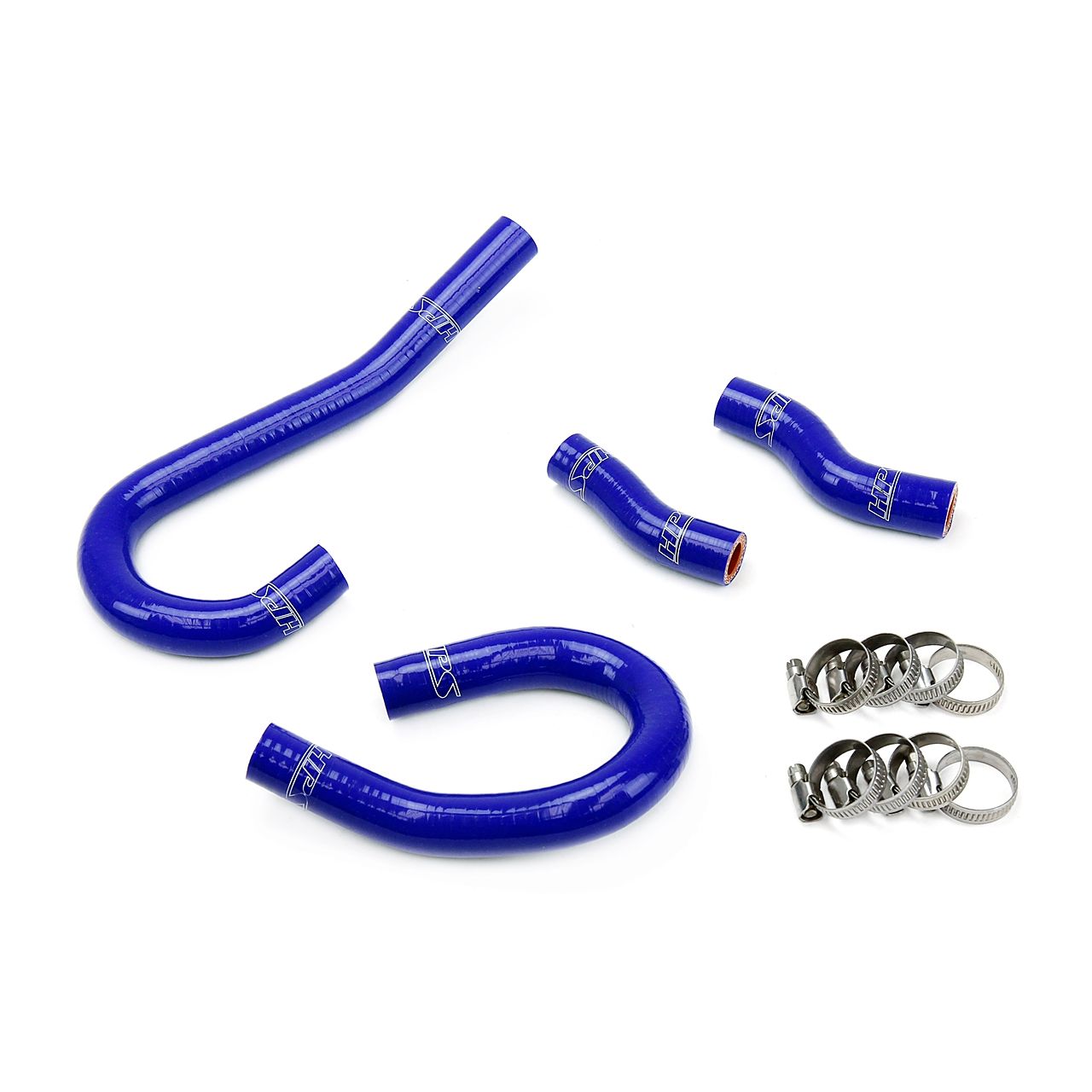 HPS Blue Reinforced Silicone Heater Hose Kit Coolant for Jeep 12-15 Grand Cherokee WK2 SRT8 6.4L