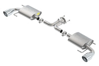 Thumbnail for Borla 14-16 Mazda 3 2.0/2.5L AT/MT FWD S-Type Cat-Back Exhaust Single Split Rear Exit