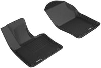 Thumbnail for 3D MAXpider 2017-2019 Volvo S90/V90 Kagu 1st Row Floormat - Black