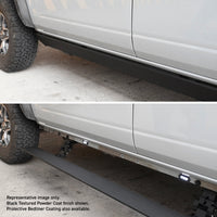Thumbnail for RealTruck 19-25 Chevrolet Silverado 1500 SC 2dr VoltStep Electric Running Board Kit - Bedliner Coat