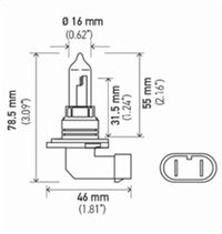 Thumbnail for Hella Bulb 9005/HB3 12V 65W P20d T4