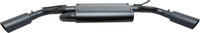 Thumbnail for Gibson 07-17 Jeep Wrangler JK Sport 3.8L 2.5in Cat-Back Dual Extreme Exhaust - Black Elite (Ceramic)