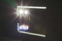 Thumbnail for AlphaRex 18-20 Ford F-150 NOVA LED Proj Headlight Plank Style Alpha Blk w/Activ Light/Seq Signal/DRL