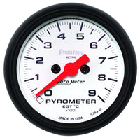 Thumbnail for Autometer Phantom FSE 52mm 0-900 Deg C Electronic Gauge Kit