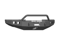Thumbnail for Road Armor 17-20 Ford F-250 Stealth Wide Fender Front Winch Bumper w/Pre-Runner Guard - Tex Blk