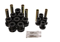 Thumbnail for Energy Suspension Gm 4Wd Frt Sprg & Shackle Bush - Black