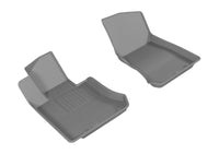 Thumbnail for 3D MAXpider 2016-2020 Mercedes-Benz GLC-Class X205 Kagu 1st Row Floormat - Gray